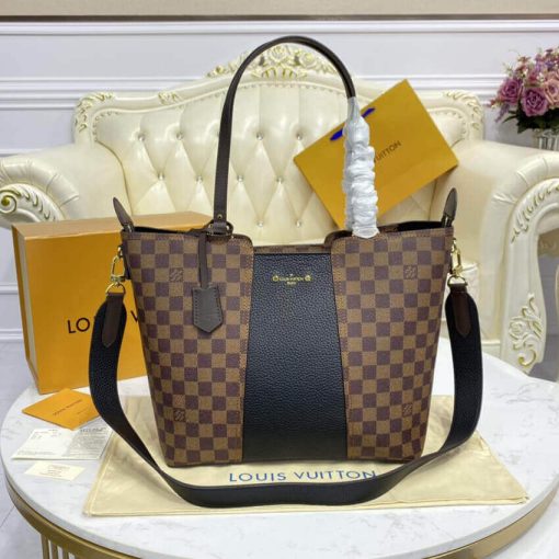 Louis Vuitton Damier Ebene Jersey N44041 N44023 Black - Image 5