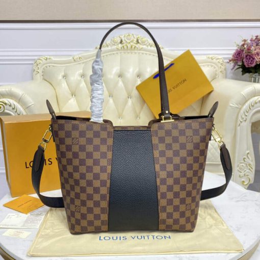 Louis Vuitton Damier Ebene Jersey N44041 N44023 Black - Image 7