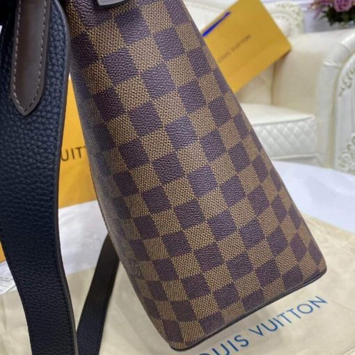 Louis Vuitton Damier Ebene Jersey N44041 N44023 Black - Image 10
