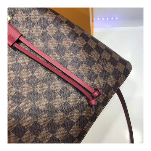 Louis Vuitton Damier Ebene NeoNoe N40213 Burgundy - Image 5