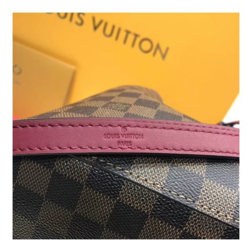 Louis Vuitton Damier Ebene NeoNoe N40213 Burgundy - Image 8