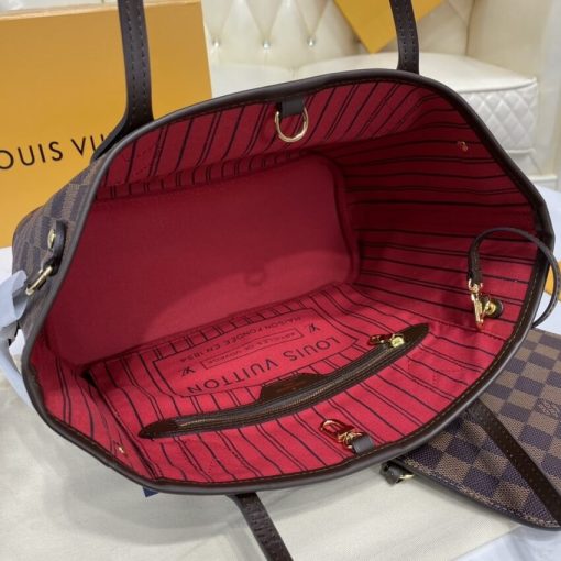 Louis Vuitton Damier Ebene Neverfull PM N41359 - Image 11
