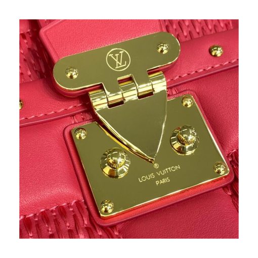 Louis Vuitton Damier Quilt Lambskin Troca MM M59111 M59114 Red - Image 8
