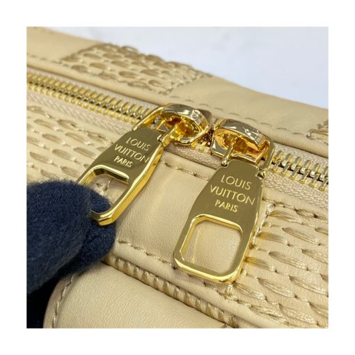 Louis Vuitton Damier Quilt Lambskin Troca MM M59111 M59114 Beige - Image 10