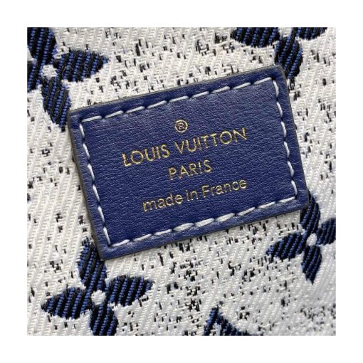 Louis Vuitton Denim Jacquard Textil Petit Noe M59606 - Image 13