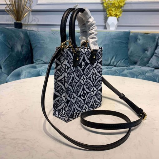 Louis Vuitton Denim Mini Onthego M69846 Black - Image 17