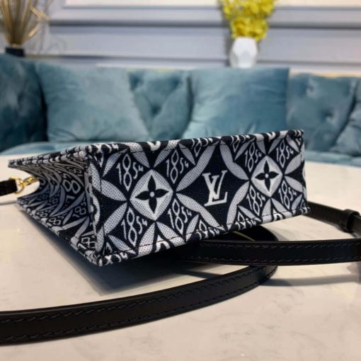 Louis Vuitton Denim Mini Onthego M69846 Black - Image 19