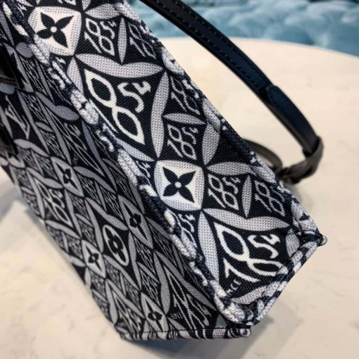 Louis Vuitton Denim Mini Onthego M69846 Black - Image 22