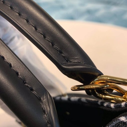 Louis Vuitton Denim Mini Onthego M69846 Black - Image 25