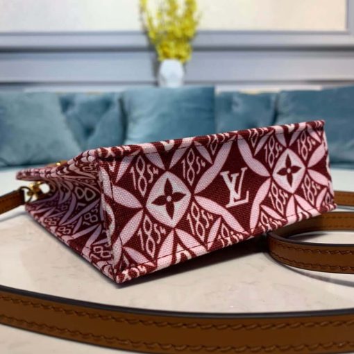 Louis Vuitton Denim Mini Onthego M69846 Black - Image 4