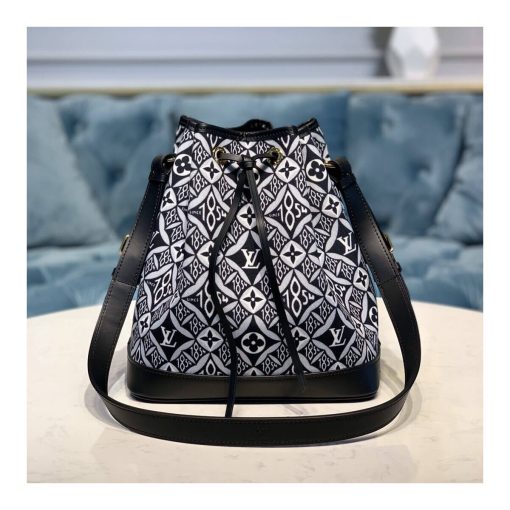 Louis Vuitton Denim Noe BB M57154 Black