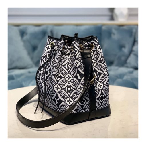 Louis Vuitton Denim Noe BB M57154 Black - Image 2