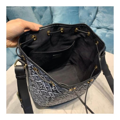 Louis Vuitton Denim Noe BB M57154 Black - Image 13
