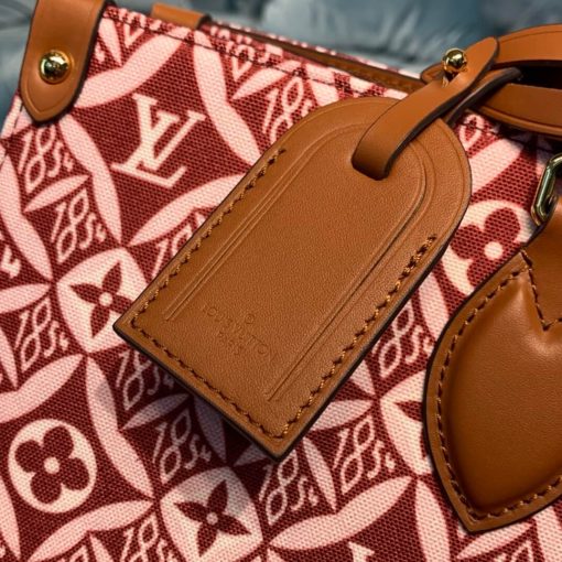 Louis Vuitton Denim Onthego M57185 M57207 Brown - Image 7