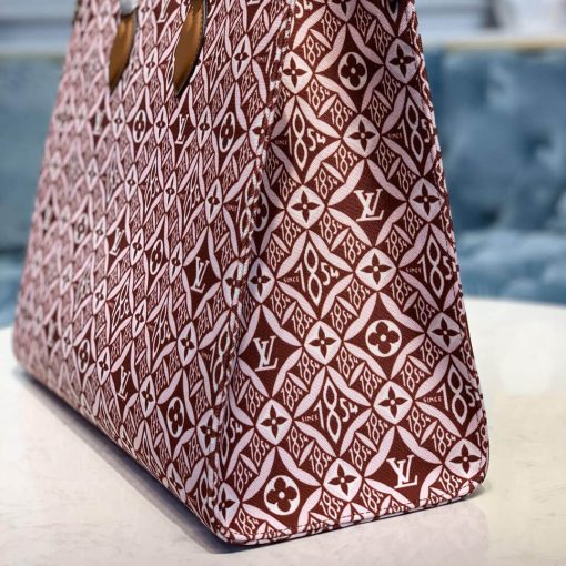 Louis Vuitton Denim Onthego M57185 M57207 Brown - Image 11