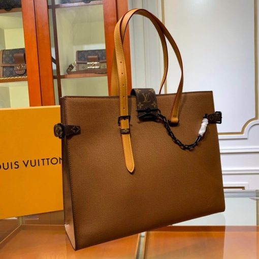 Louis Vuitton Document Bag M30723 M30725 Brown - Image 2
