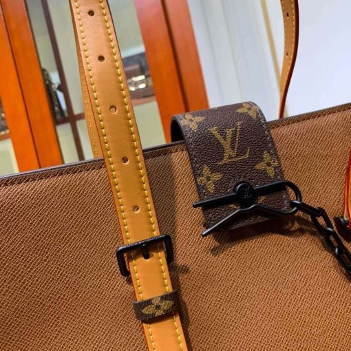 Louis Vuitton Document Bag M30723 M30725 Brown - Image 3