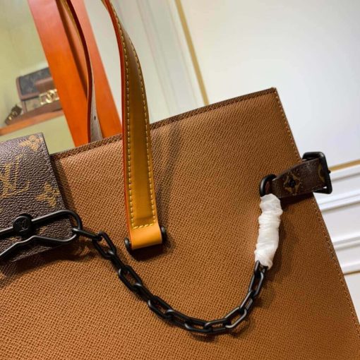 Louis Vuitton Document Bag M30723 M30725 Brown - Image 4