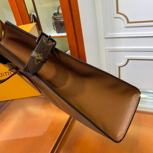 Louis Vuitton Document Bag M30723 M30725 Brown - Image 5