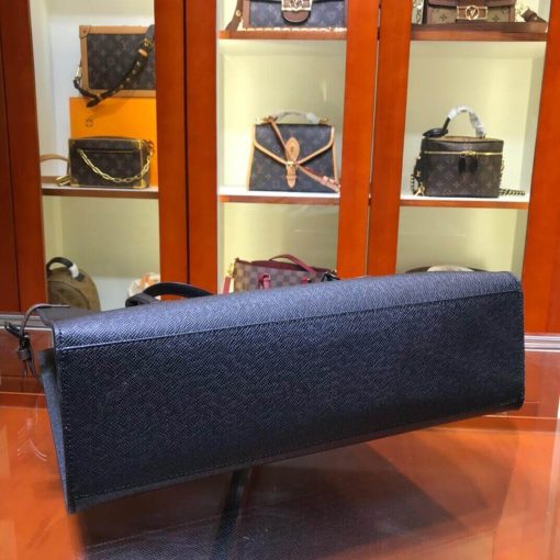 Louis Vuitton Document Bag M30723 M30725 Black - Image 6
