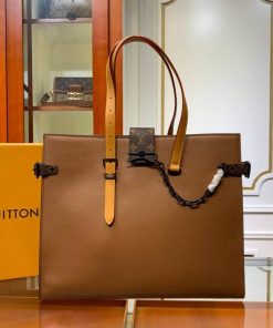 Louis Vuitton Document Bag M30723 M30725 Brown