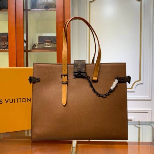 Louis Vuitton Document Bag M30723 M30725 Brown