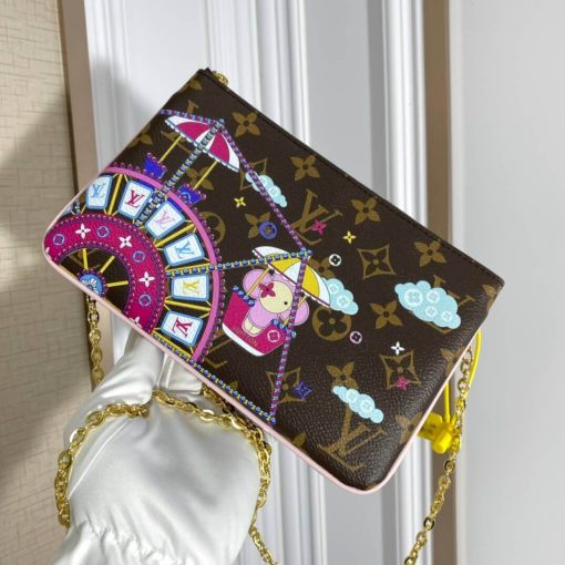 Louis Vuitton Double Zip Pochette M69744 - Image 3