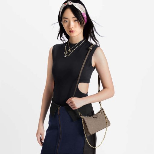 Louis Vuitton Easy Pouch On Strap M81862 Grey - Image 2