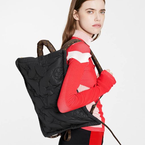 Louis Vuitton Econyl Backpack M58981 Black - Image 2