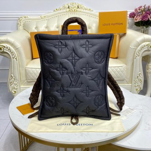Louis Vuitton Econyl Backpack M58981 Black - Image 4