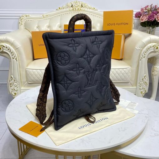 Louis Vuitton Econyl Backpack M58981 Black - Image 5