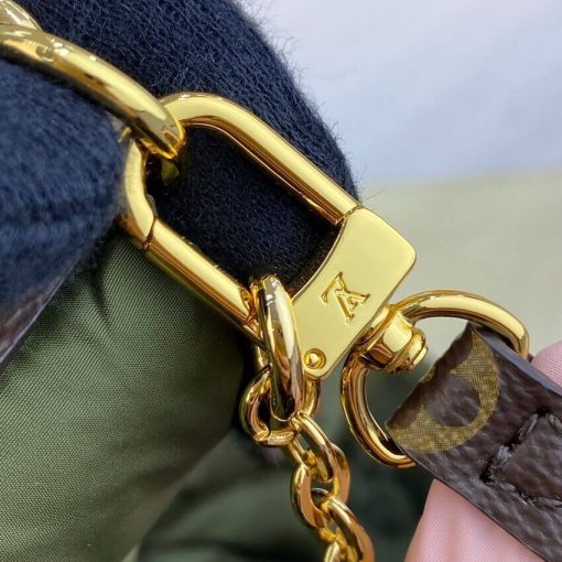 Louis Vuitton Econyl Maxi Multi Pochette Accessoires M58977 Khaki/Beige - Image 15