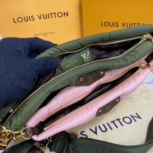Louis Vuitton Econyl Maxi Multi Pochette Accessoires M58977 Khaki/Beige - Image 16