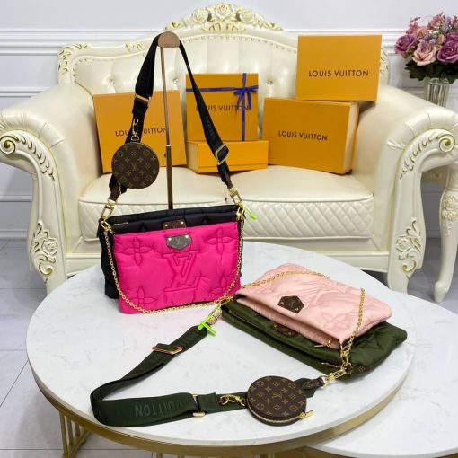Louis Vuitton Econyl Maxi Multi Pochette Accessoires M58977 Khaki/Beige - Image 18