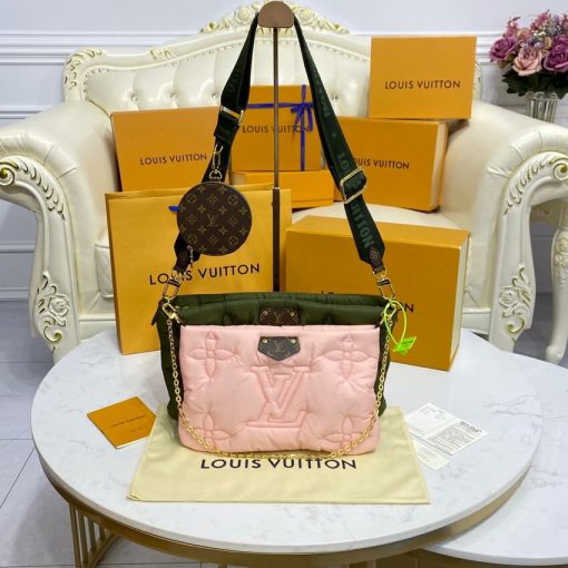 Louis Vuitton Econyl Maxi Multi Pochette Accessoires M58977 Khaki/Beige - Image 5