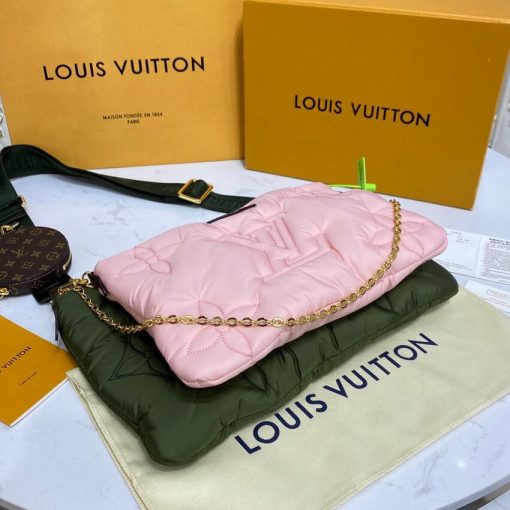 Louis Vuitton Econyl Maxi Multi Pochette Accessoires M58977 Khaki/Beige - Image 8