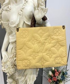 Louis Vuitton Econyl Onthego GM M59007 Beige
