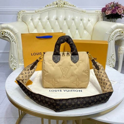 Louis Vuitton Econyl Speedy Bandouliere 25 M59008 Beige - Image 2