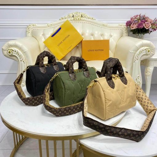 Louis Vuitton Econyl Speedy Bandouliere 25 M59008 Beige - Image 15