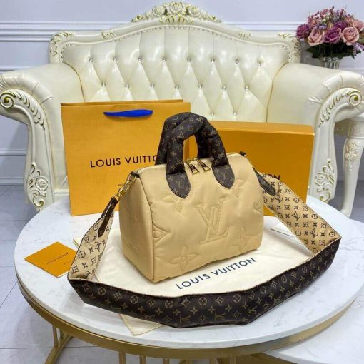 Louis Vuitton Econyl Speedy Bandouliere 25 M59008 Beige - Image 3