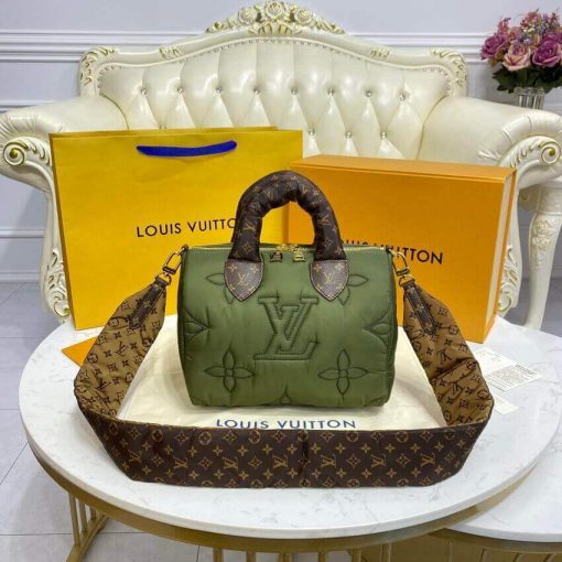 Louis Vuitton Econyl Speedy Bandouliere 25 M59009 Khaki - Image 5