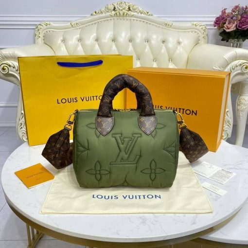 Louis Vuitton Econyl Speedy Bandouliere 25 M59009 Khaki - Image 7
