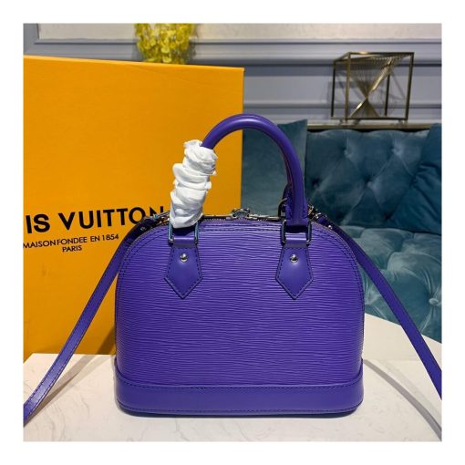 Louis Vuitton Epi Leather Alma BB M40302 Purple - Image 3