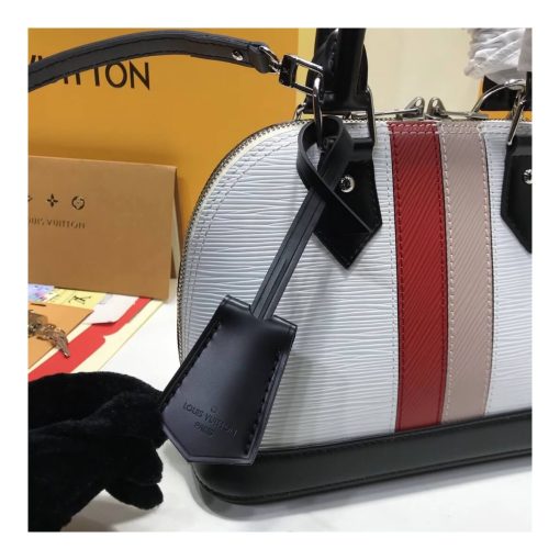 Louis Vuitton Epi Leather Alma BB M51963 M51961 White - Image 4