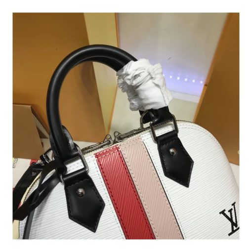 Louis Vuitton Epi Leather Alma BB M51963 M51961 White - Image 5