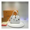 Louis Vuitton Epi Leather Alma BB M52884 M52885 White