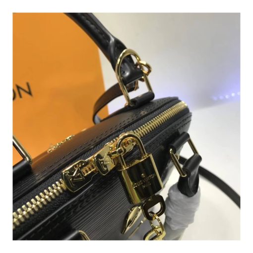 Louis Vuitton Epi Leather Alma BB M52884 M52885 Black - Image 6
