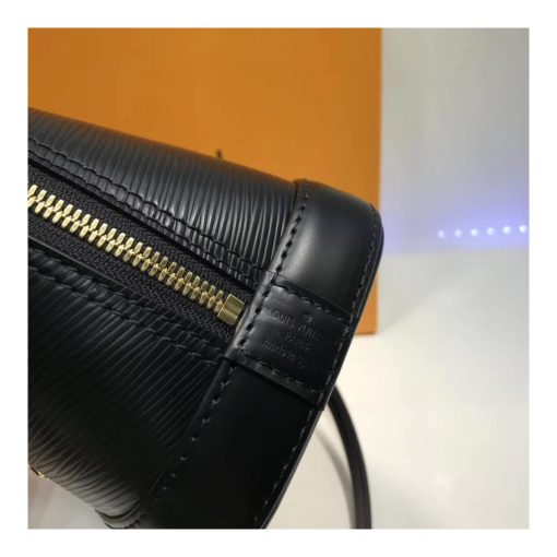 Louis Vuitton Epi Leather Alma BB M52884 M52885 Black - Image 7