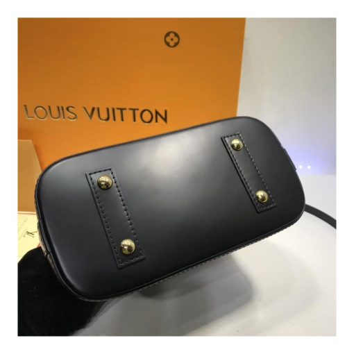 Louis Vuitton Epi Leather Alma BB M52884 M52885 Black - Image 8