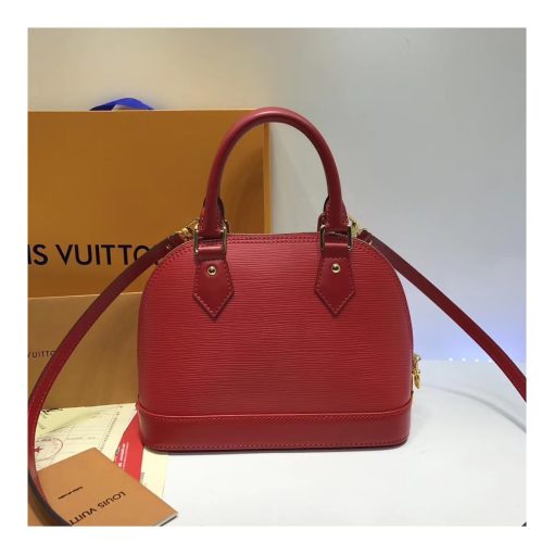 Louis Vuitton Epi Leather Alma BB M54836 Red - Image 4